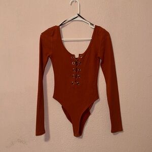 f21 long sleeve bodysuit